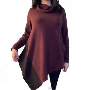 Poncho sweater